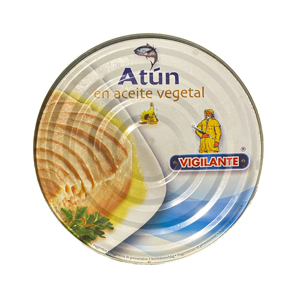Atum Vigilante em Óleo Vegetal 1KG
