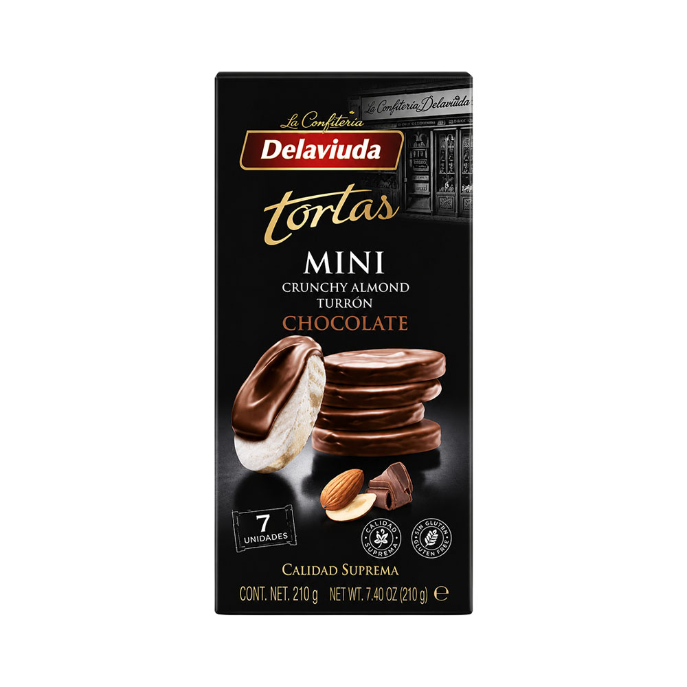 Mini Tortas Delaviuda Chocolate 210G