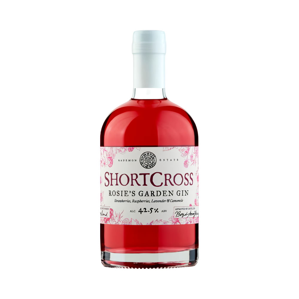Gin Shortcross Rosie's Pink Garden 500ML