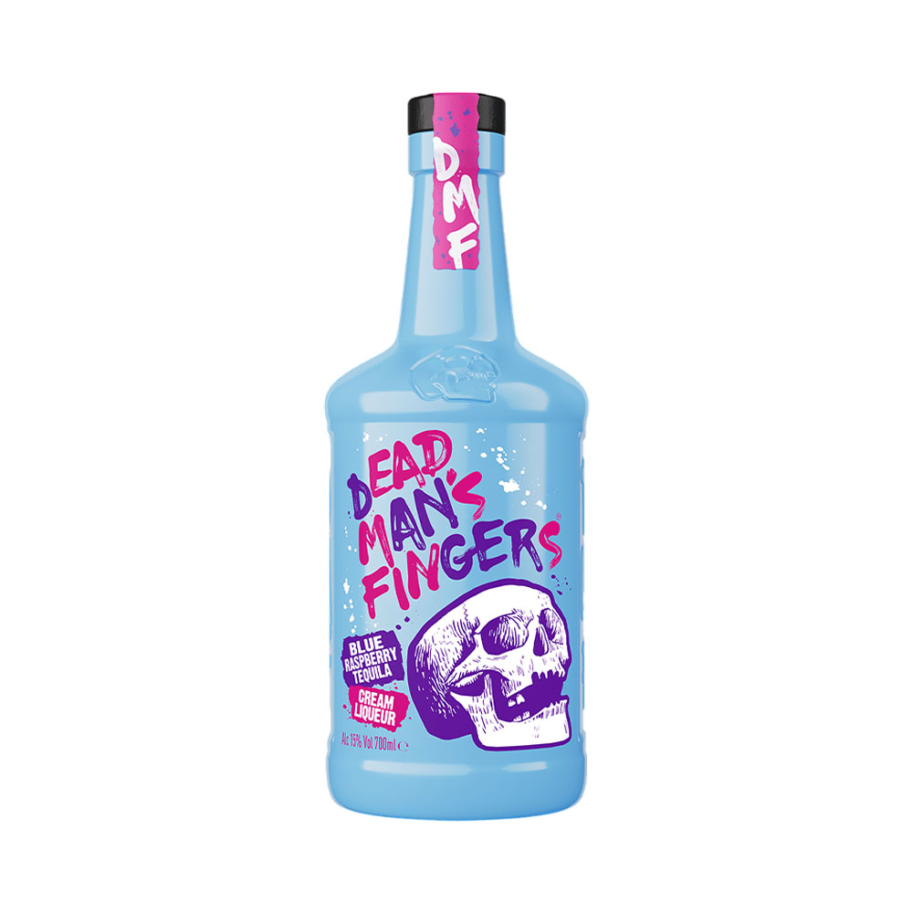 Licor de Creme Dead Man's Fingers Blue Raspberry Tequila 700ML