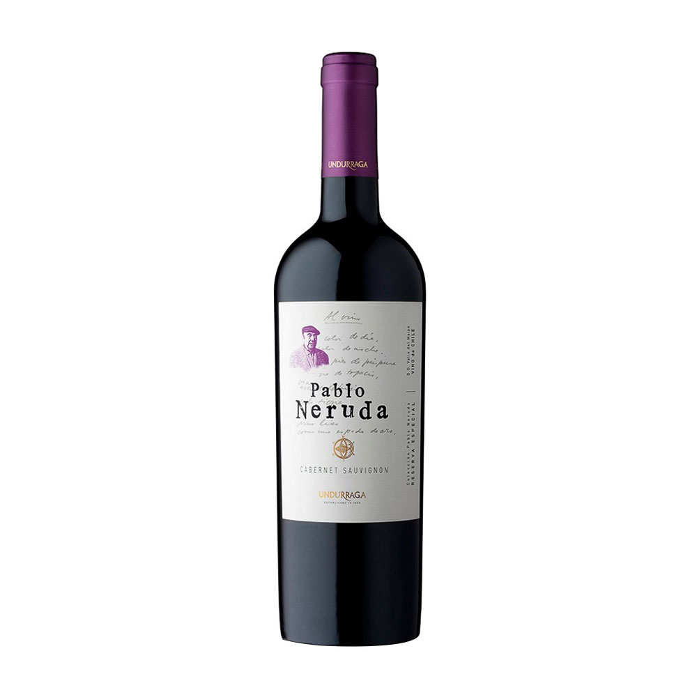 Vino Undurraga Pablo Neruda Cabernet Sauvignon 750ml