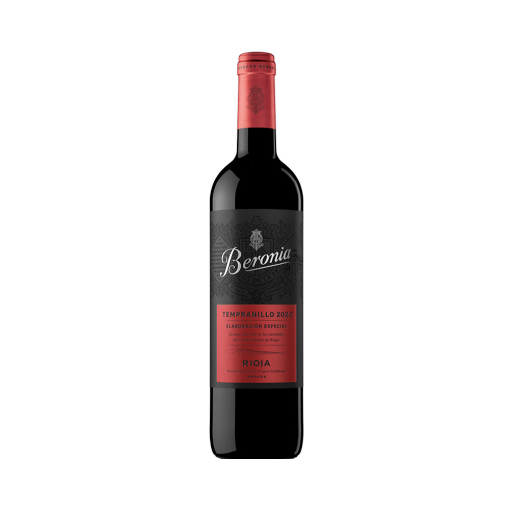 Vinho Beronia Elaboración Especial Tempranillo 750ML