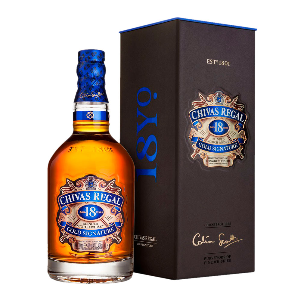Whisky Chivas Regal 750ml 18años