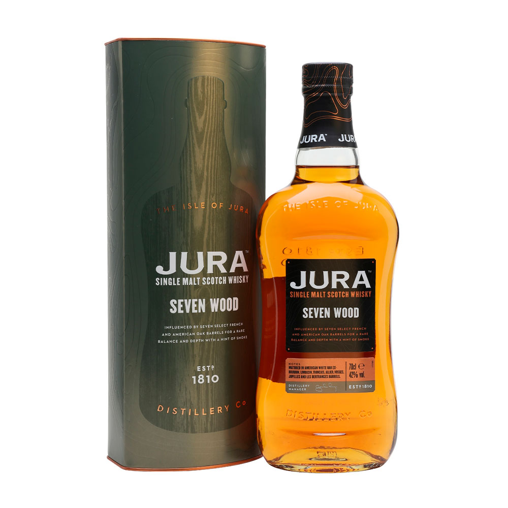 Whisky Jura 700ml Seven Wood Single Malt