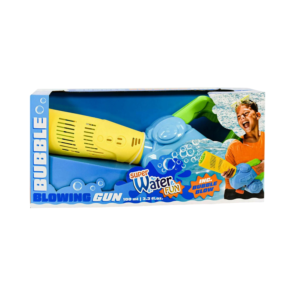 Lançador de Bolhas Super Water Fun Blowing Gun Kpm 26071