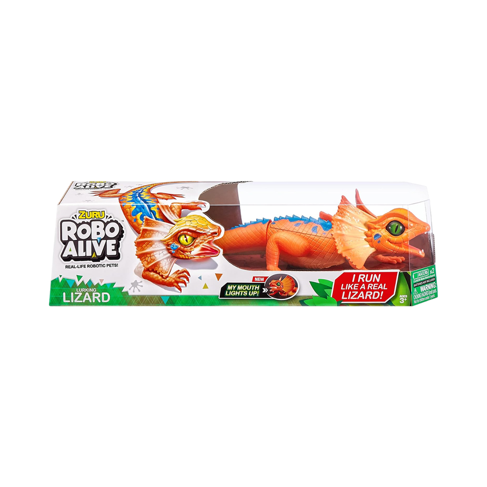 Brinquedo Robótico Zuru Robo Alive Lagarto de Gola 7149 Sortido 1 Peça