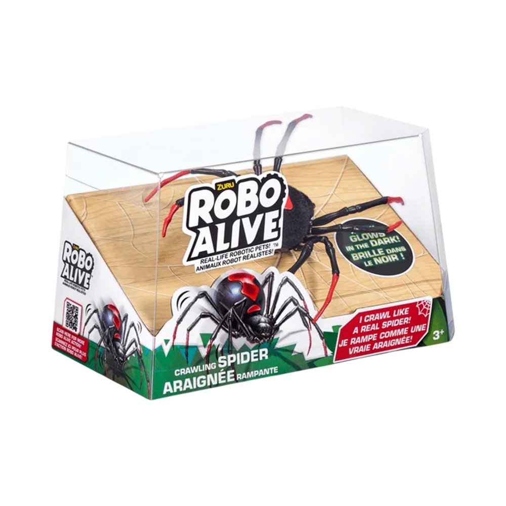 Brinquedo Zuru Robo Alive Crawling Spider 7151