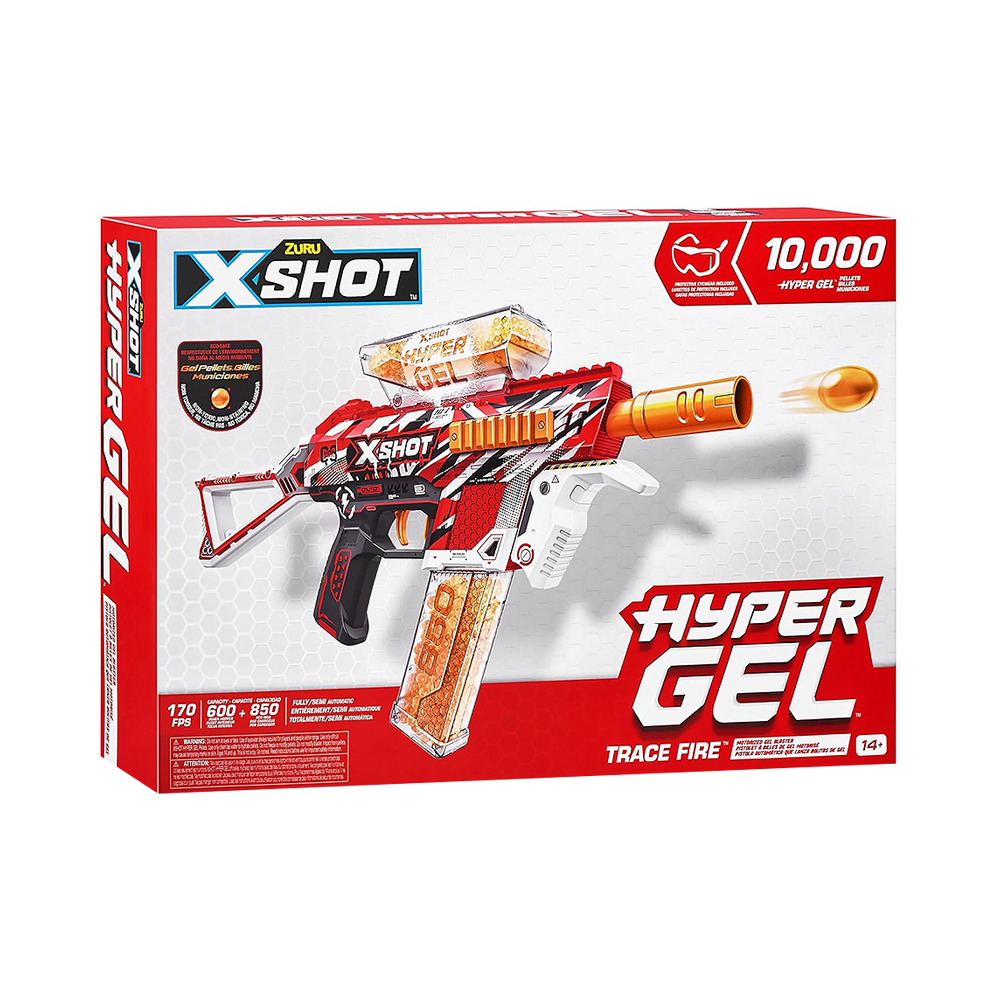 Pistola de Gel Zuru X-shot Hyper Gel Trace Fire 36621