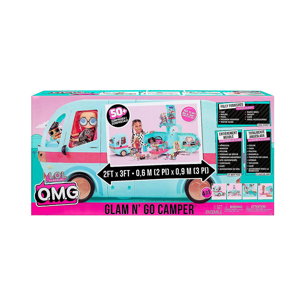 Kit de Jogo Mga Entertainmen L.o.l Surprise O.m.g. Glam N' GO Camper 502500EUC