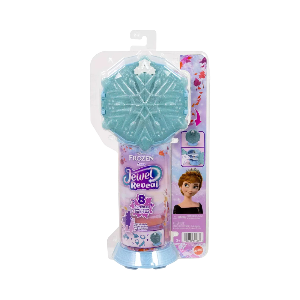 Boneca Mattel Disney Frozen Anna Jewel Reveal JJY37