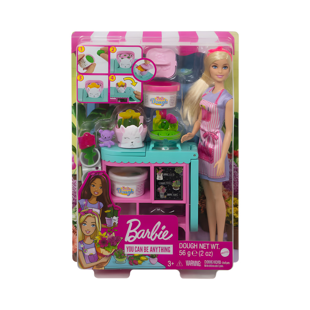 Kit de Juego Barbie Floristería Mattel GTN58