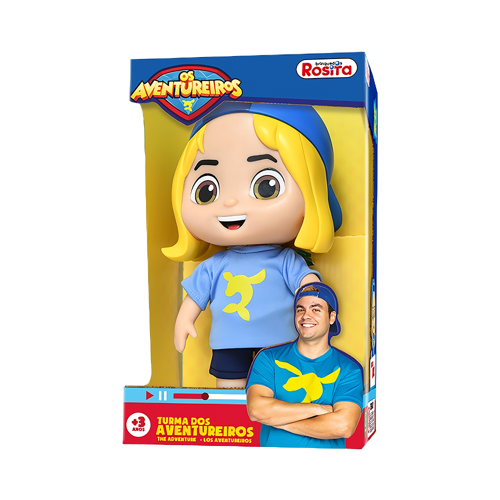 Boneco Rosita OS Aventureiros Luke 1242