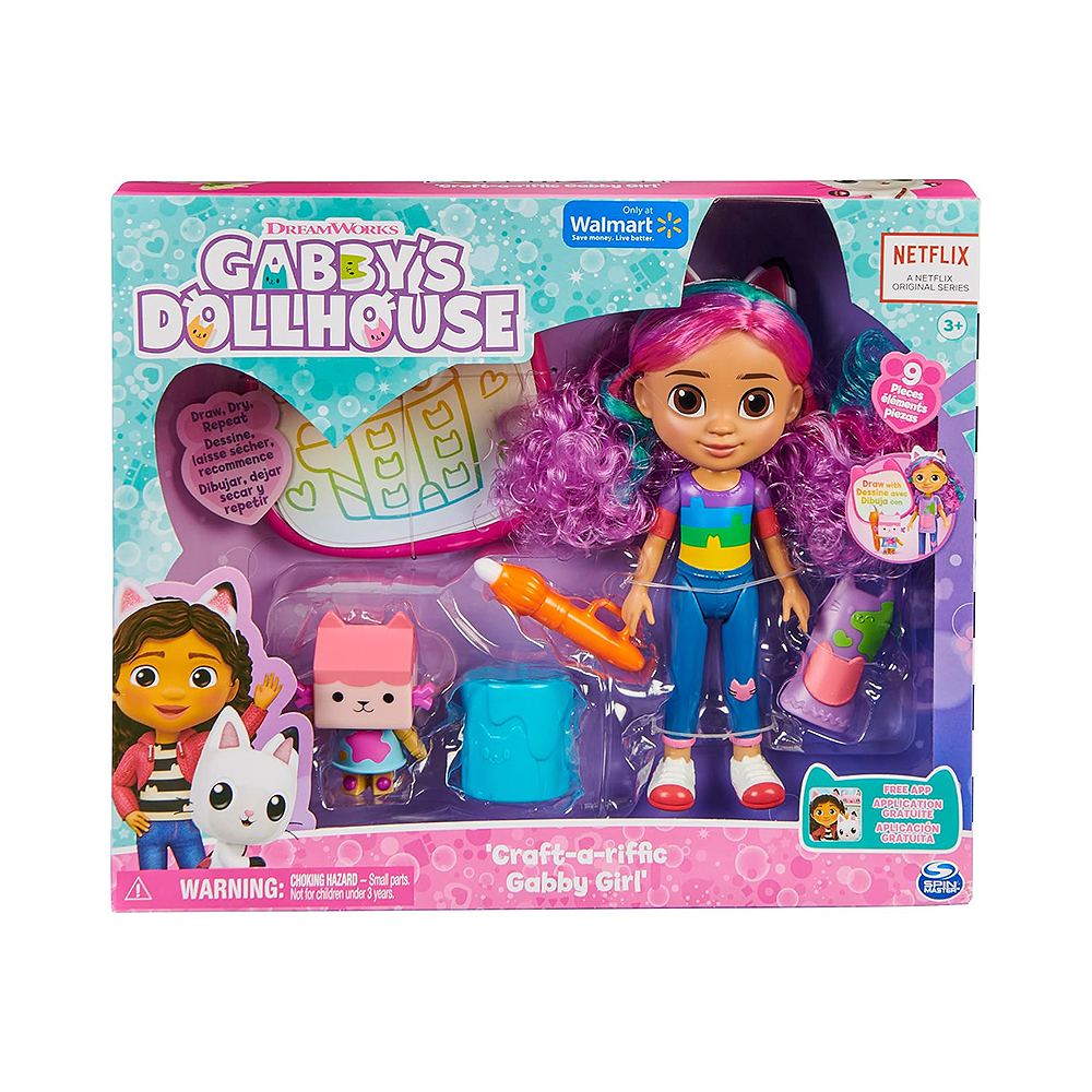 Kit de Jogo Spin Master Dreamworks Gabby's Dollhouse Craft-a-riffic Gabby Girl 6065596