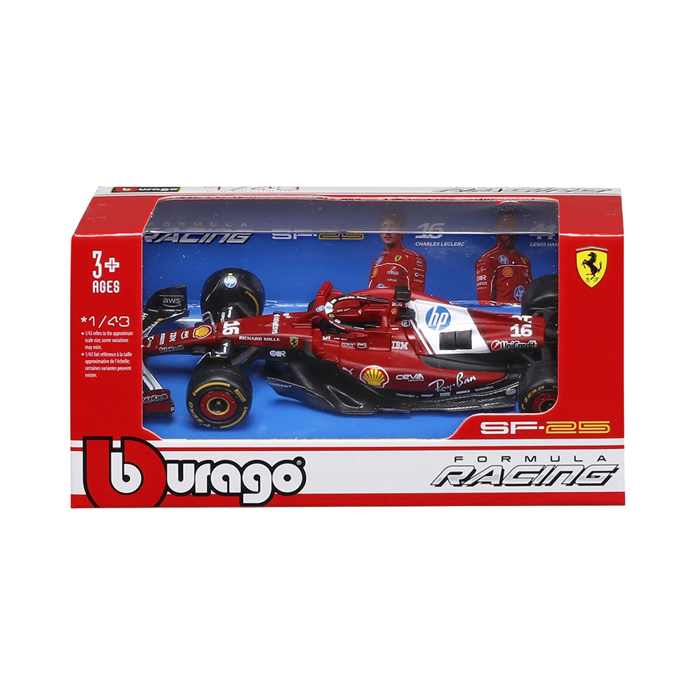 Auto de Colección Bburago 36853 Ferrari F1 SF-25 1:43