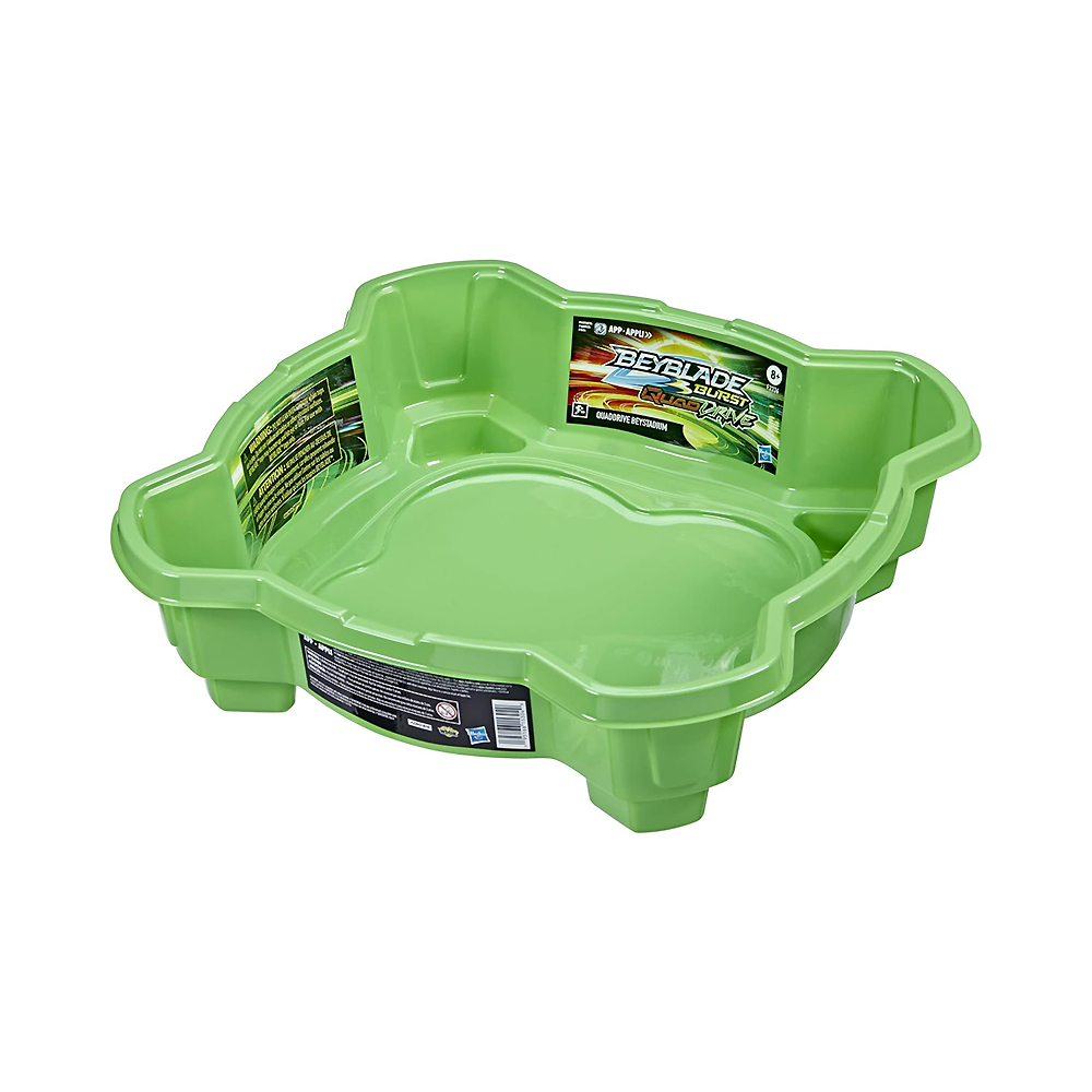 Arena de Batalha Hasbro Beyblade Burst Quad Drive Beystadium F3336 Verde