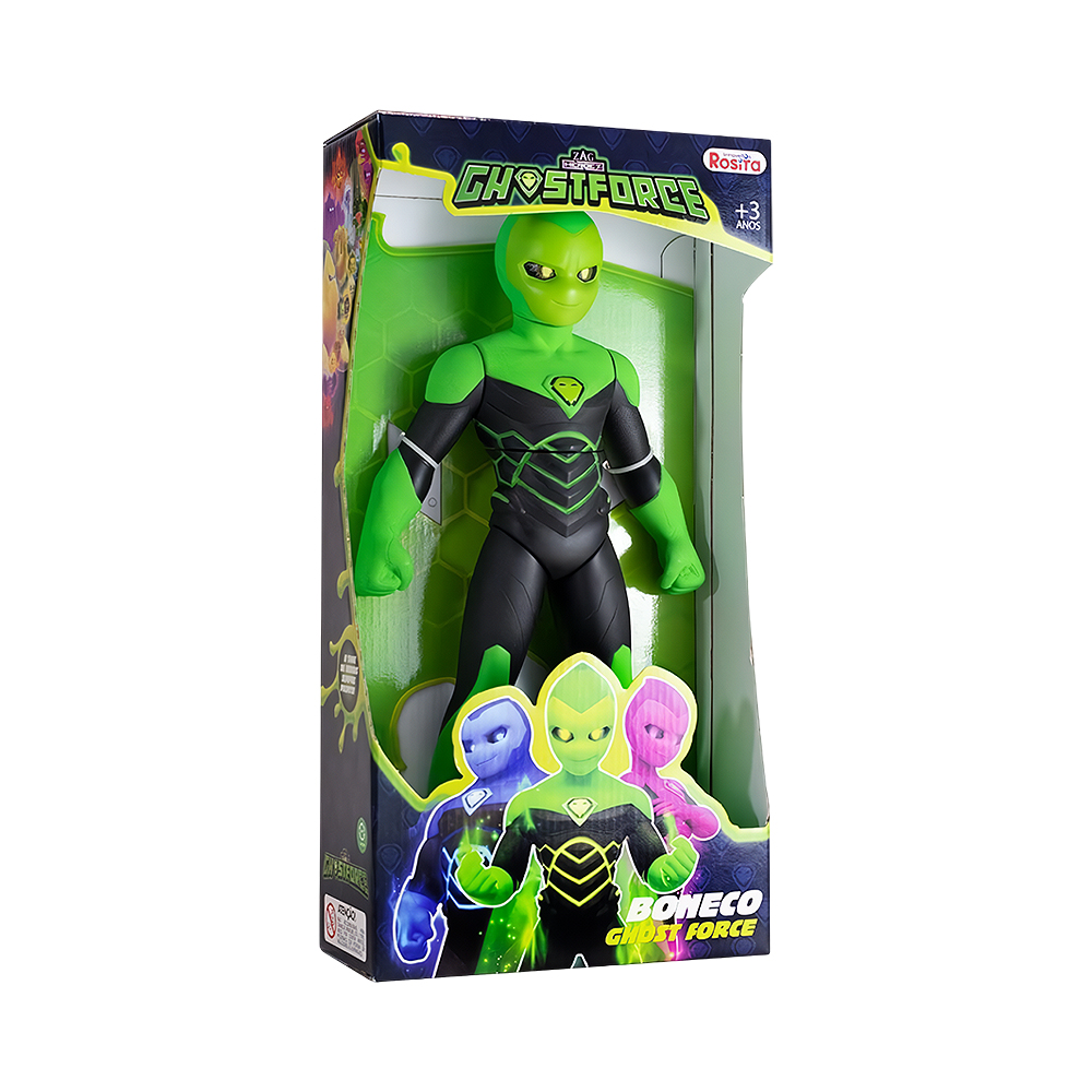 Boneco Rosita Zag Heroez Ghostforce Fury 9040