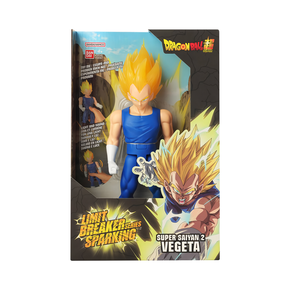 Figura Bandai Dragon Ball Super Limit Breaker Series Sparking Super Saiyan 2 Vegeta 38567