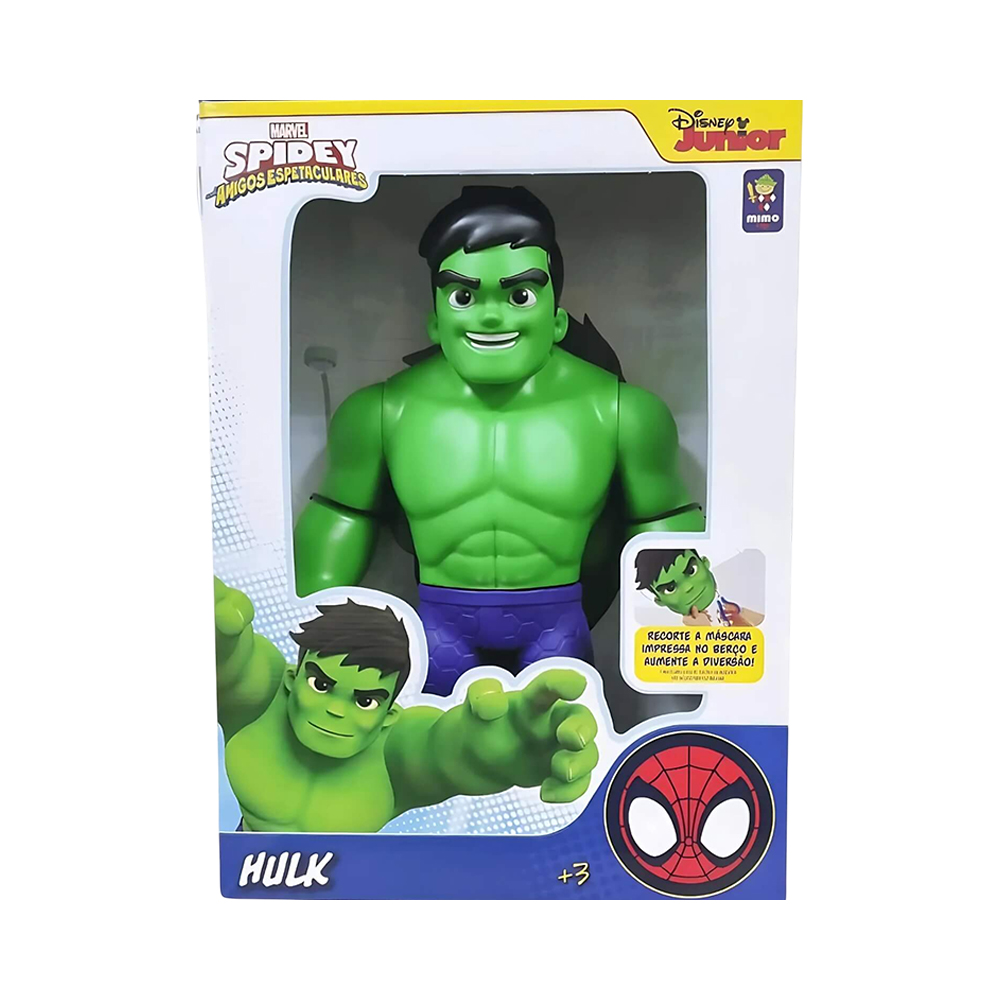 Figura Marvel Spidey Hulk Mimo 0444
