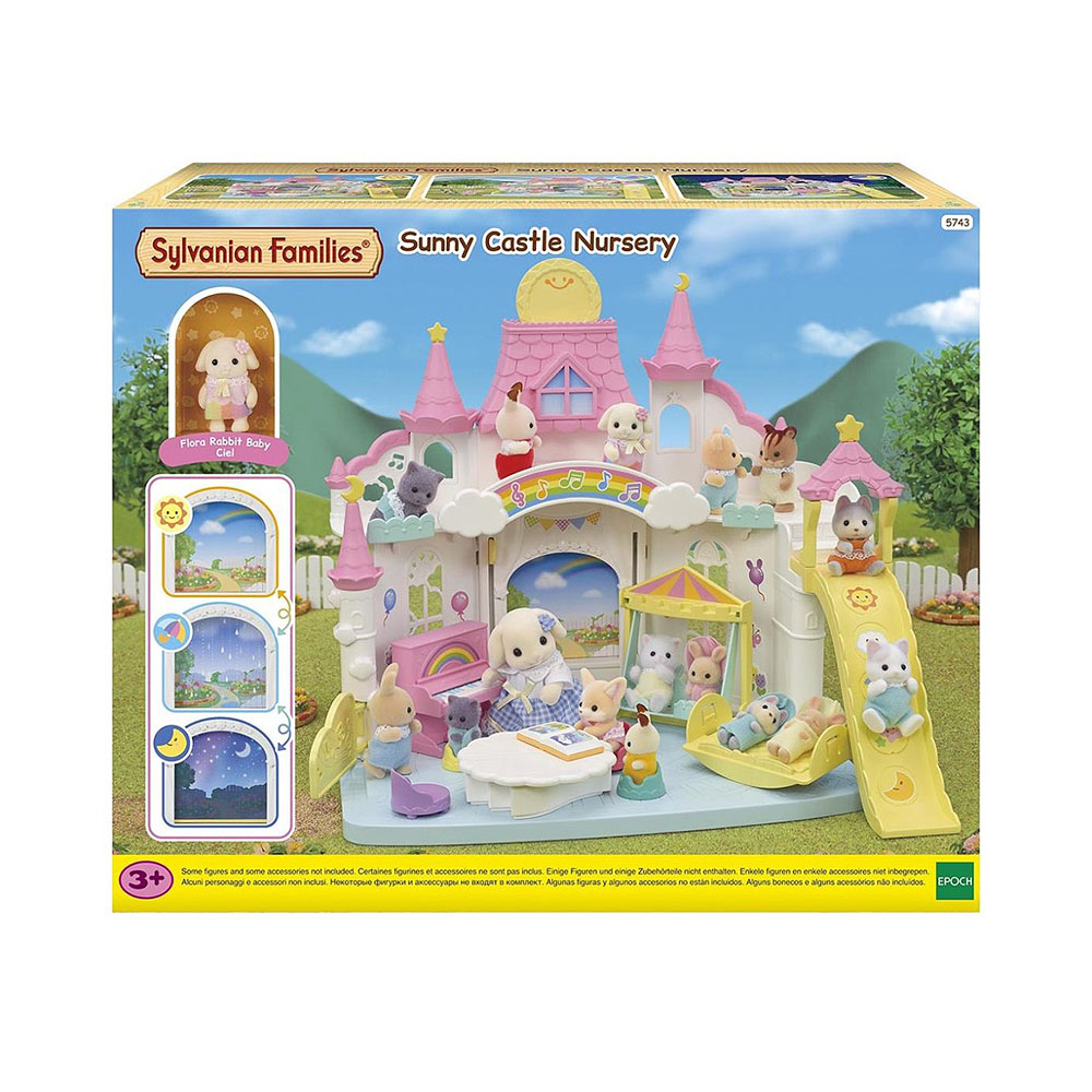 Kit de Jogo Epoch Sylvanian Families Sunny Castle Nursery 5743