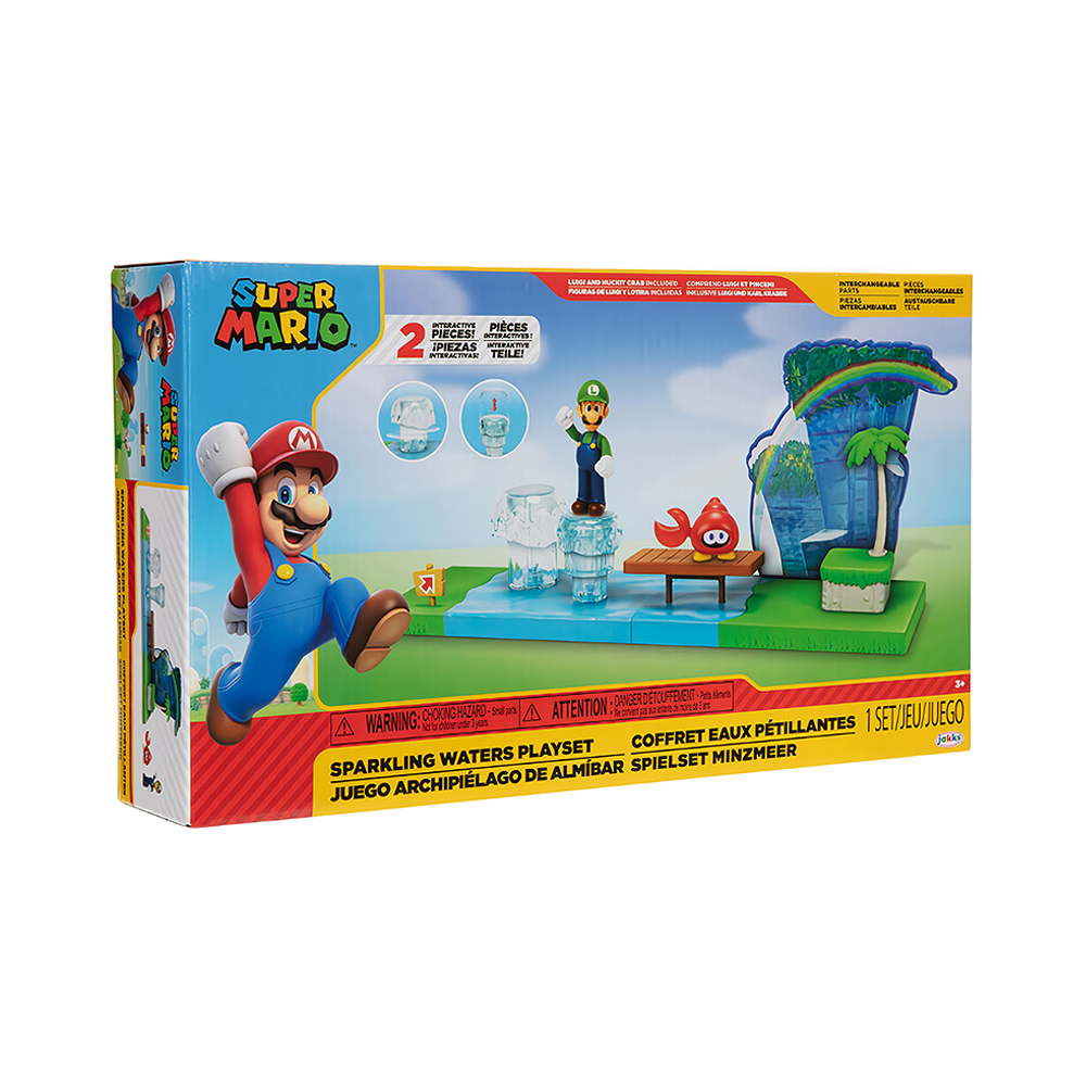 Kit de Jogo Nintendo Super Mario Sparkling Waters Playset 41366