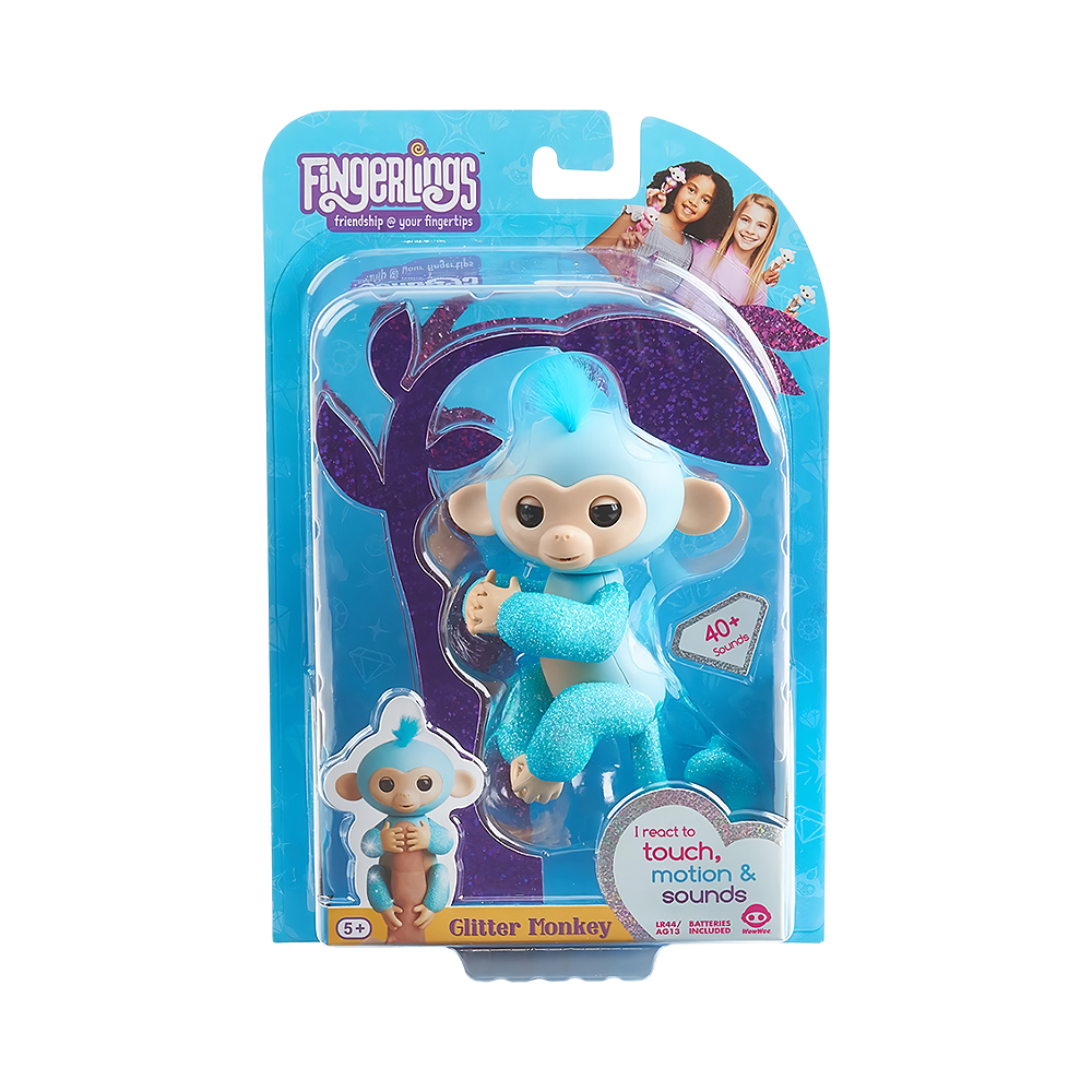 Figura Interativa Fingerlings Glitter Monkey Amelia 3761