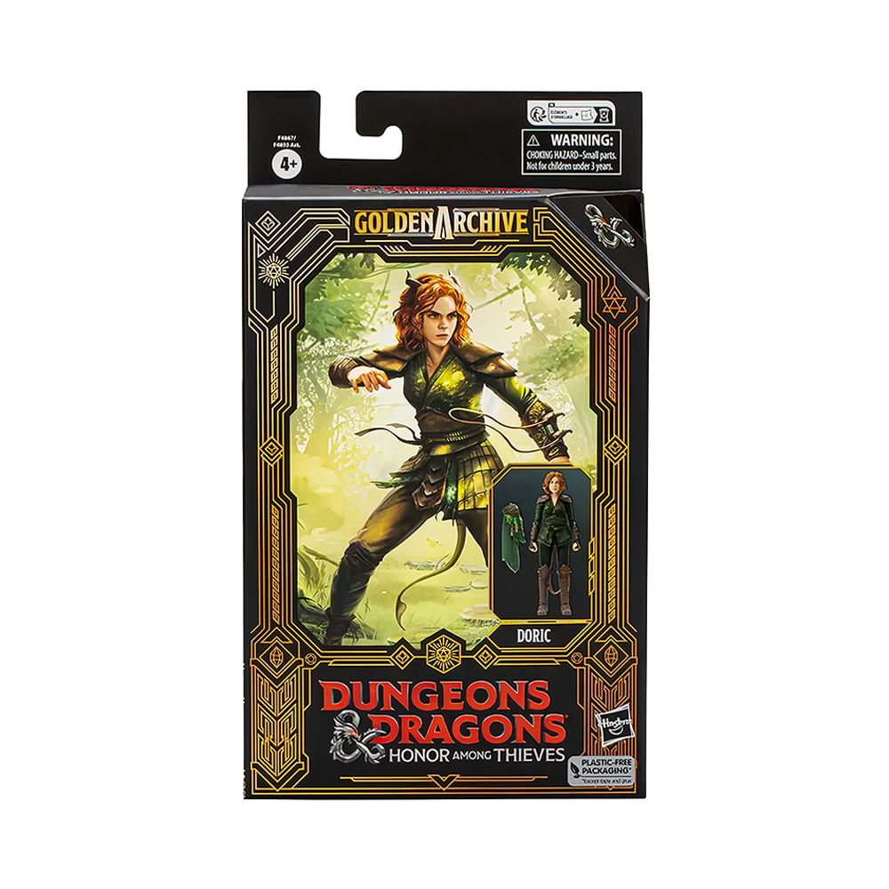 Figura Hasbro Dungeons &amp; Dragons Honor Among Thieves Golden Archive Doric