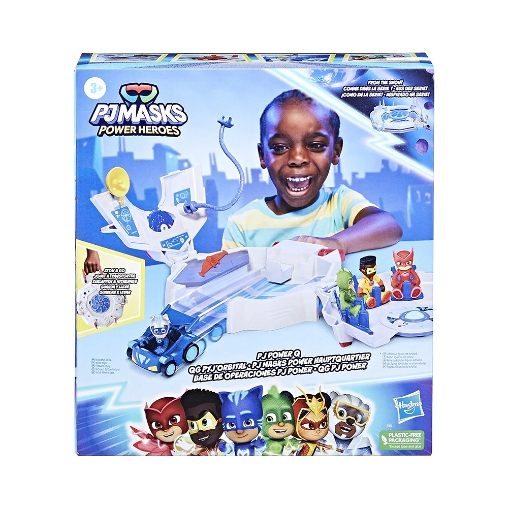 Kit de Jogo Hasbro PJ Mask Power Heroes Base de Operações PJ Power F7820