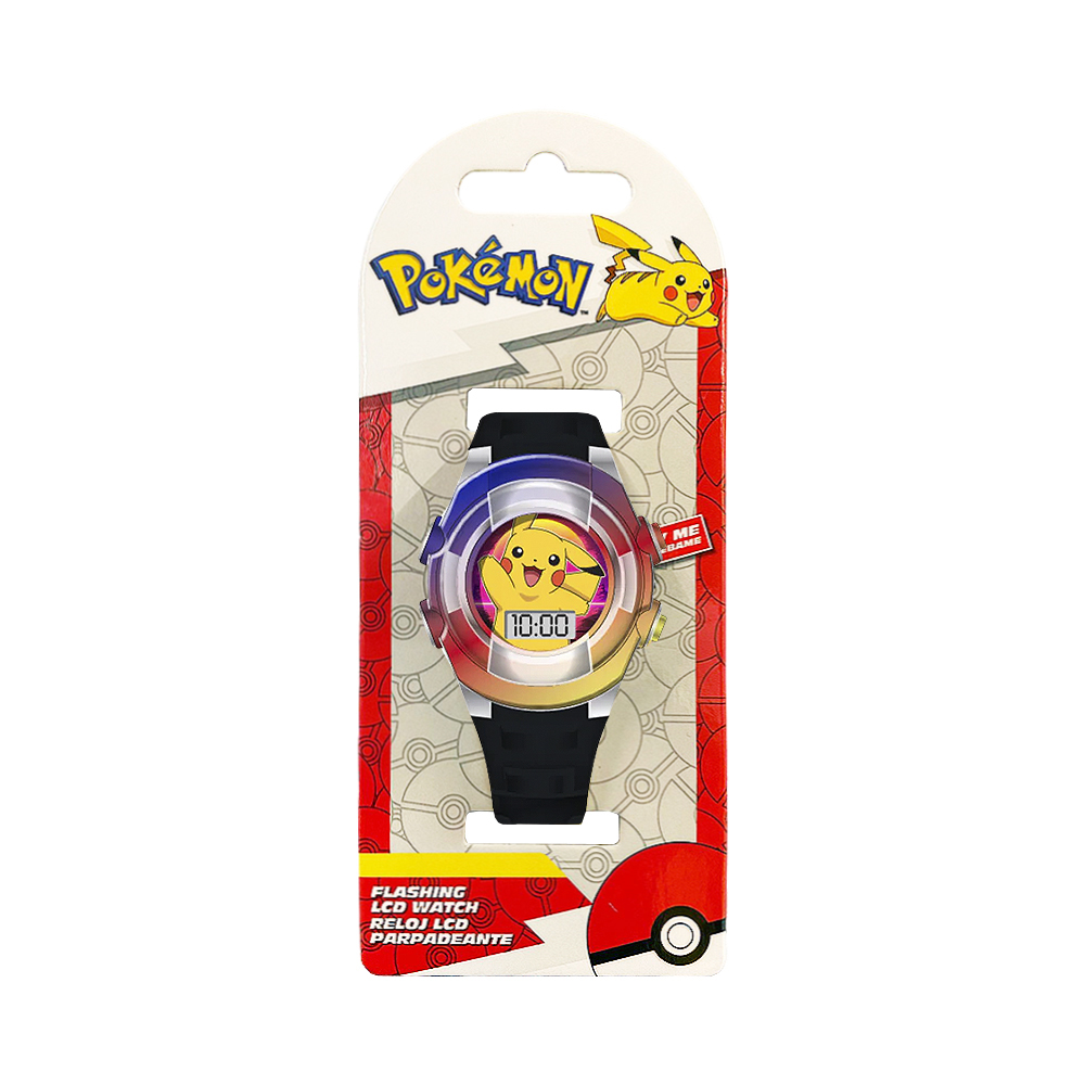 Relógio Digital Pokémon POK4213BOI Preto