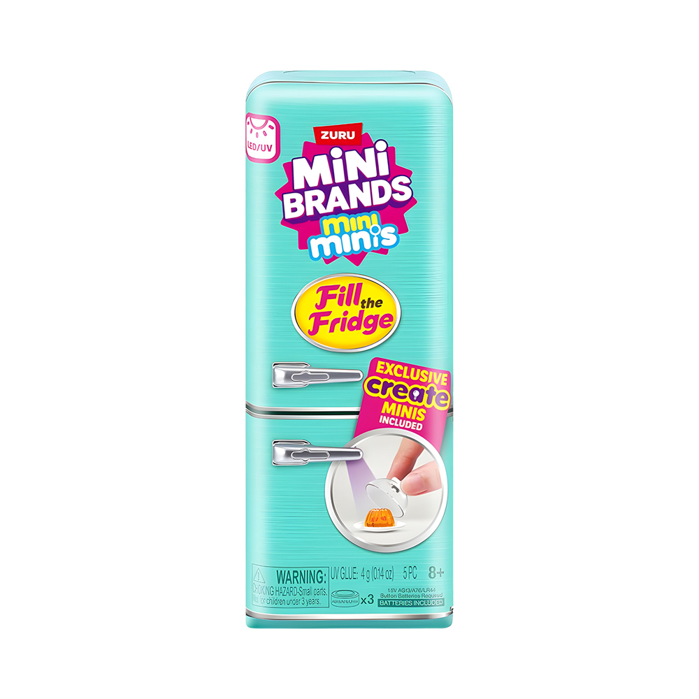 Kit de Jogo Zuru Mini Brands Fill The Fridge 77673
