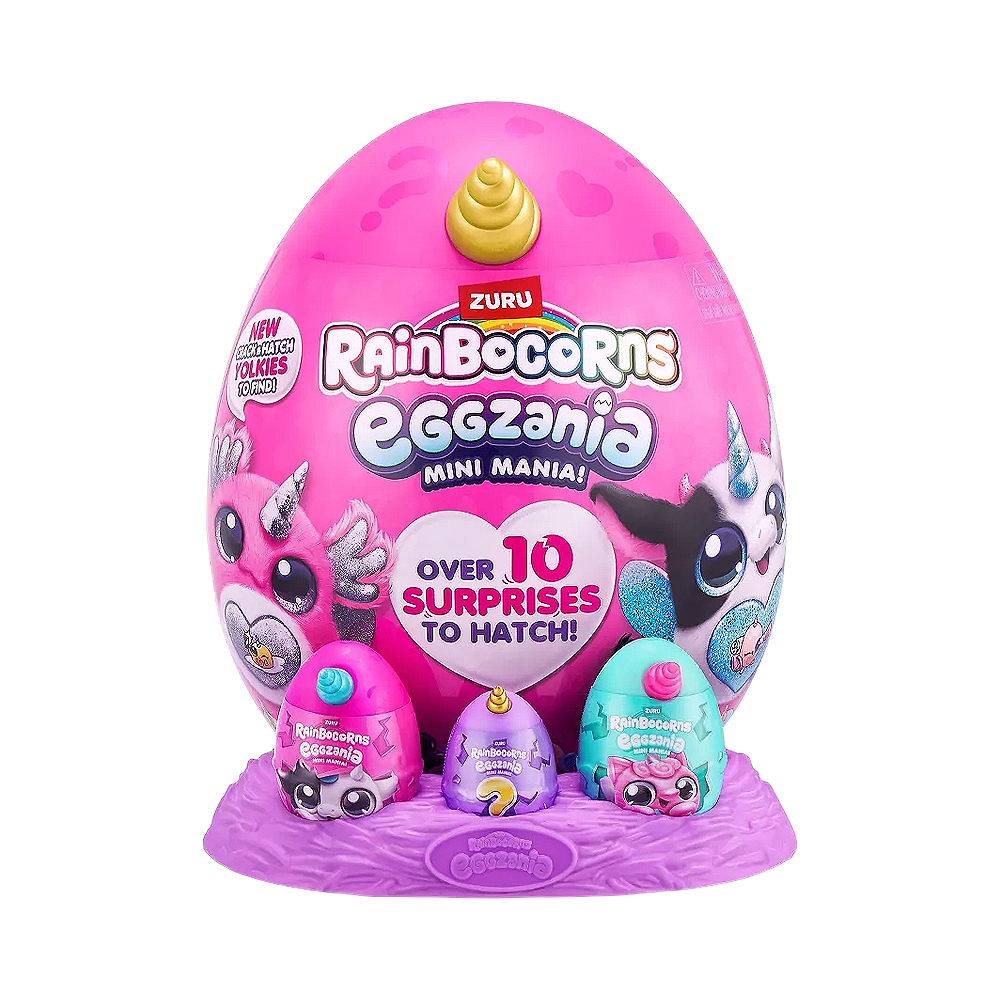 Kit de Jogo Zuru Rainbocorns Eggzania Mini Mania Surprise Series 1 9296