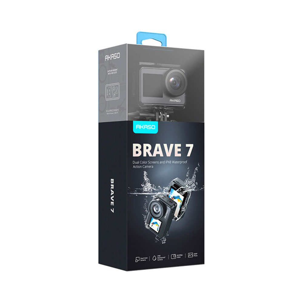 Câmera de Ação Akaso Brave 7 Black