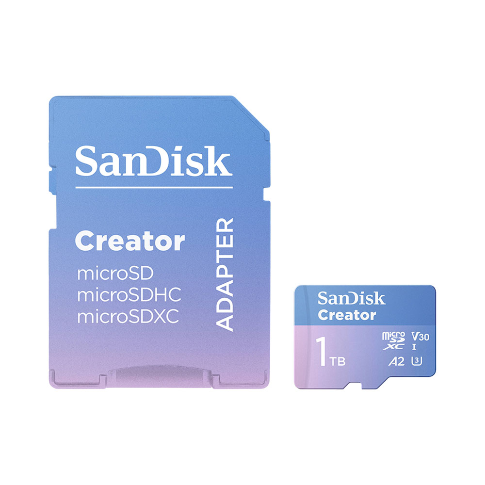 Memoria Micro SD Sandisk Creator Uhs-i Microsdxc 190/130MB/S 1TB