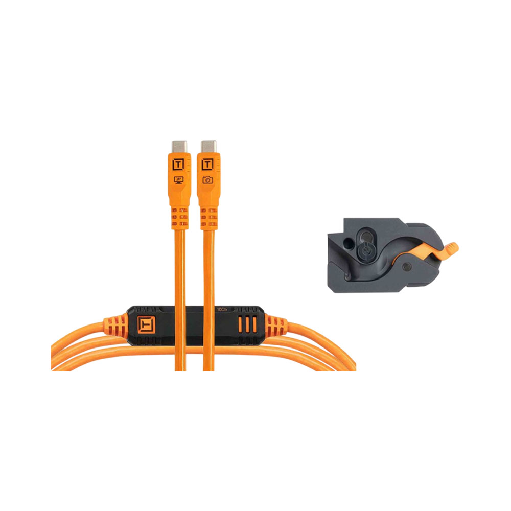 Kit Tether Tools Cabo Usb-c e Cadeado Leverlock 4,6 Metros