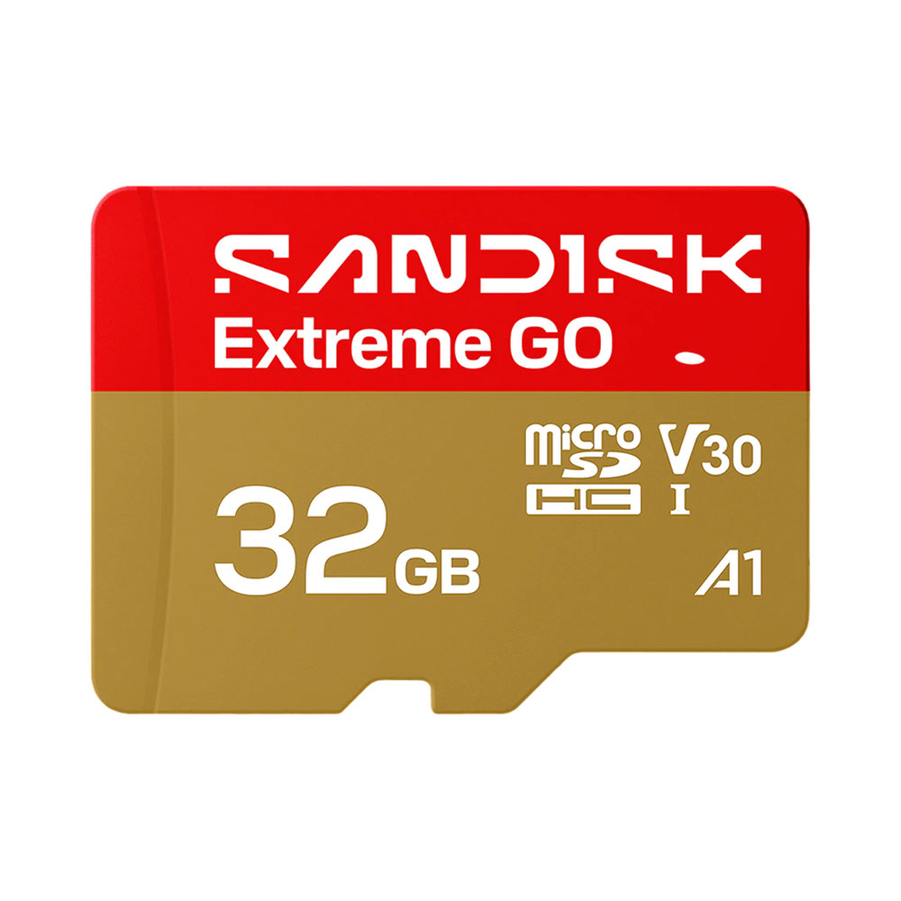 Cartão de Memória Microsd Sandisk Extreme GO 32GB 60-100MB/S