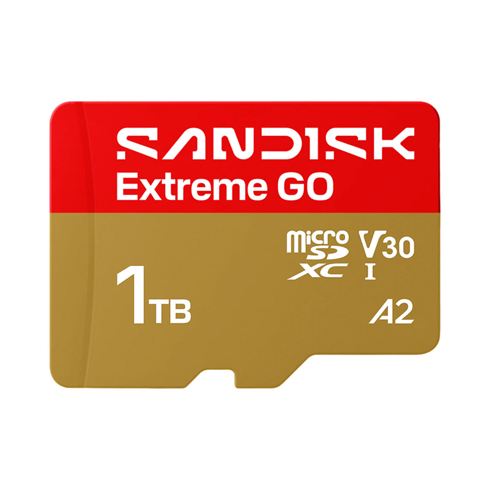 Cartão de Memória Microsd Sandisk Extreme GO 1TB 160-240MB/S