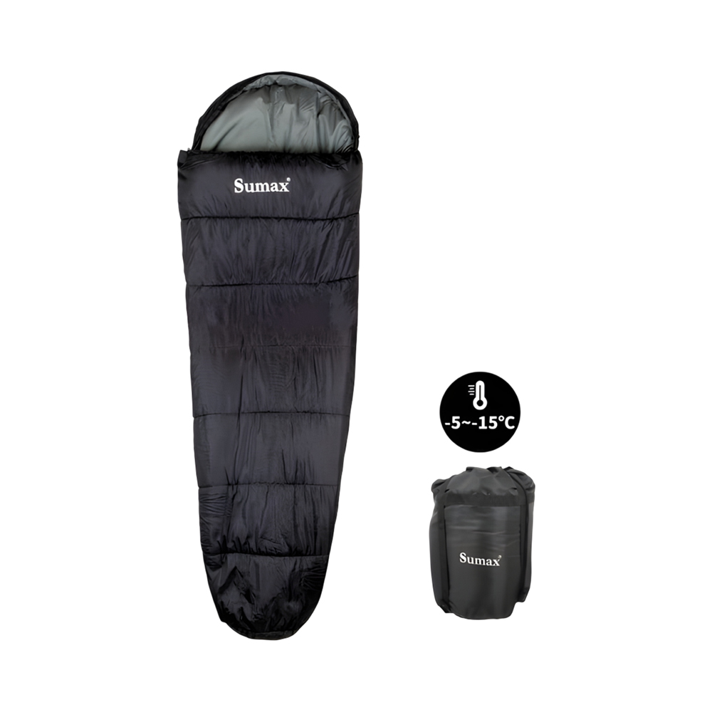 Saco de Dormir Sumax SACO-1 80X220CM Preto