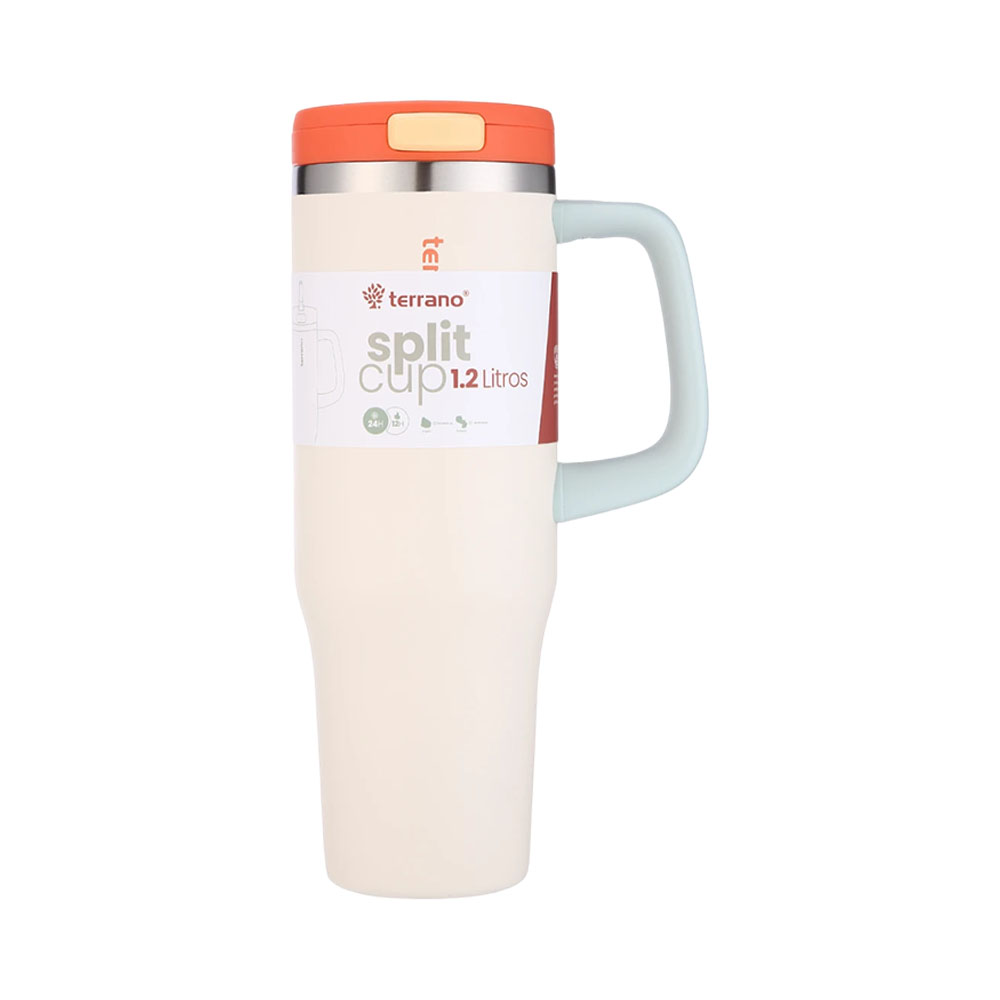 Copo Térmico Terrano Split Cup 1.2L Beige