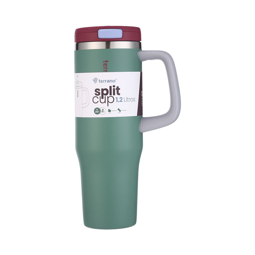Copo Térmico Terrano Split Cup 1.2L Verde Oliva