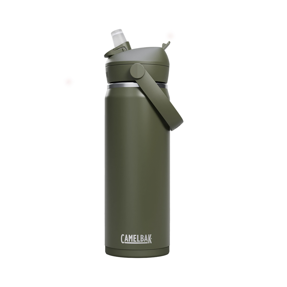 Garrafa Térmica Camelbak Thrive Flip Straw Vss 600ML Moss Green
