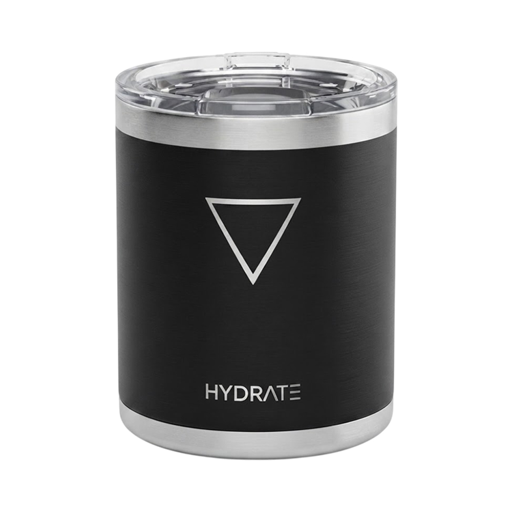 Copo Térmico Hydrate Whisky Lowball 295ML Preto