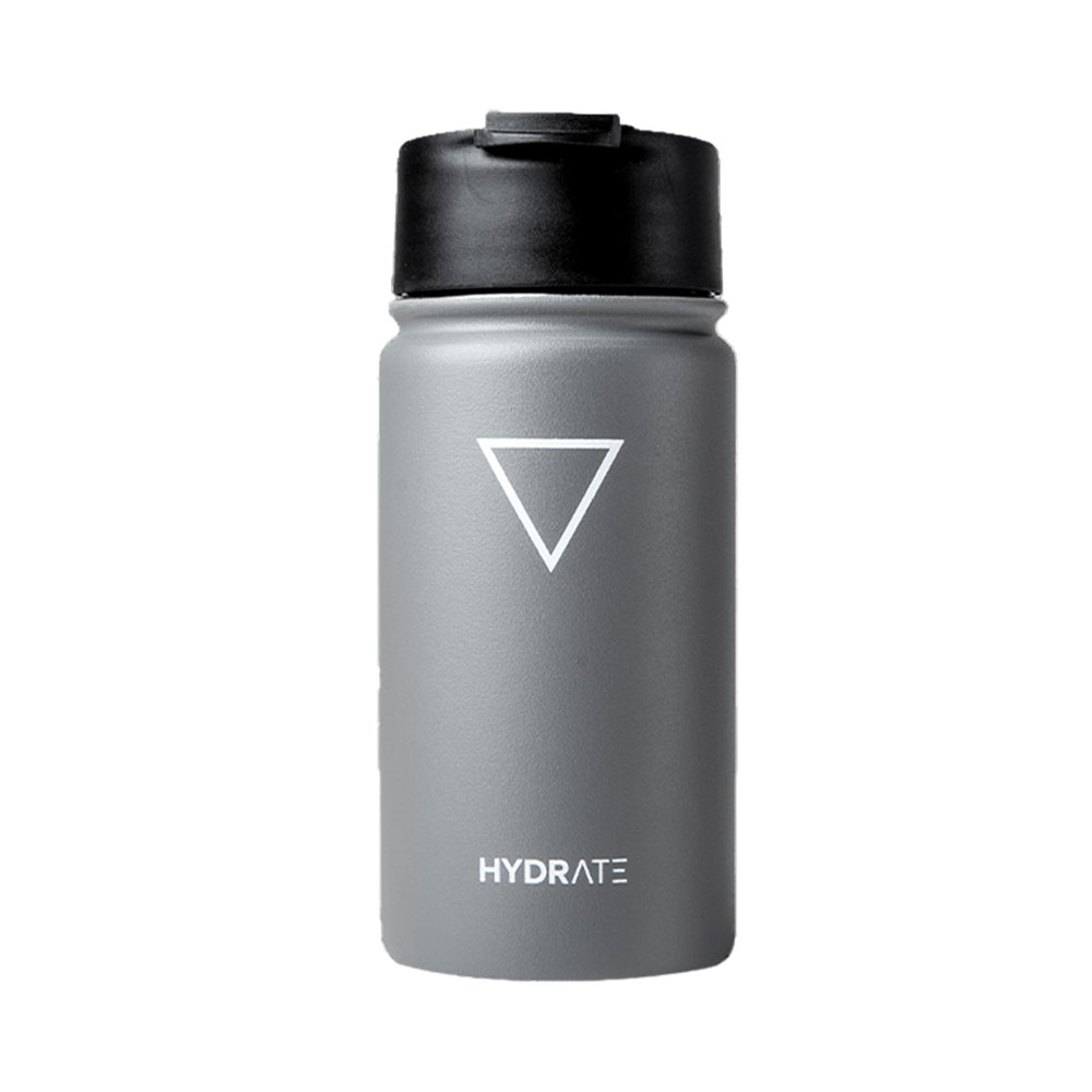 Garrafa Hydrate Mug Café 355 ML Cinza
