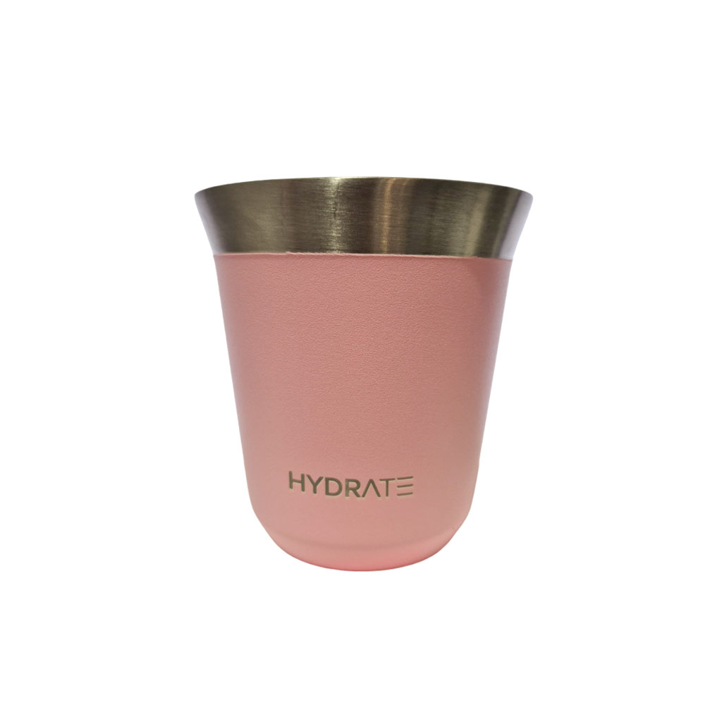 Xícara de Expresso Hydrate 160ML Rosa