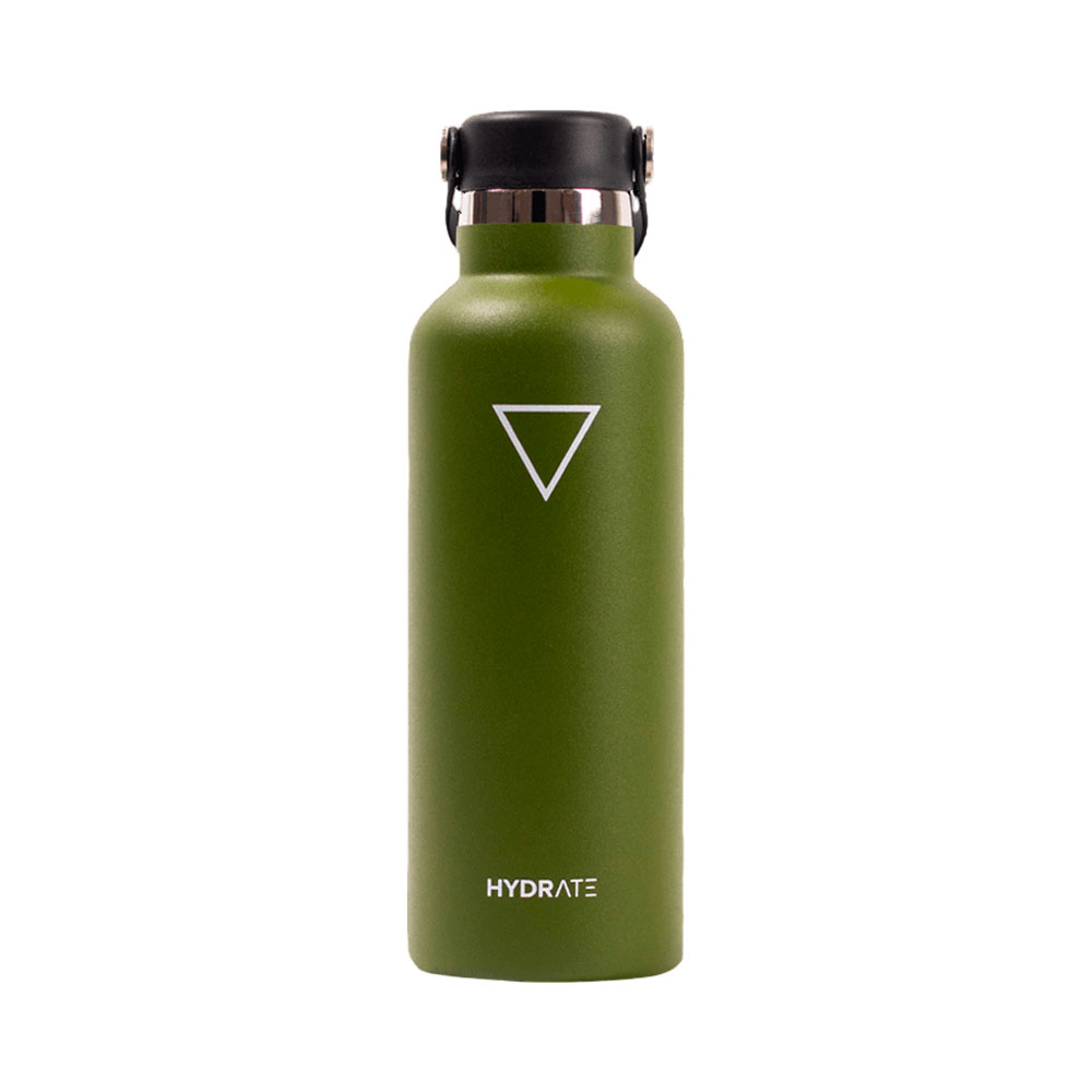 Garrafa Térmica Hydrate 600 Verde Militar 620ML