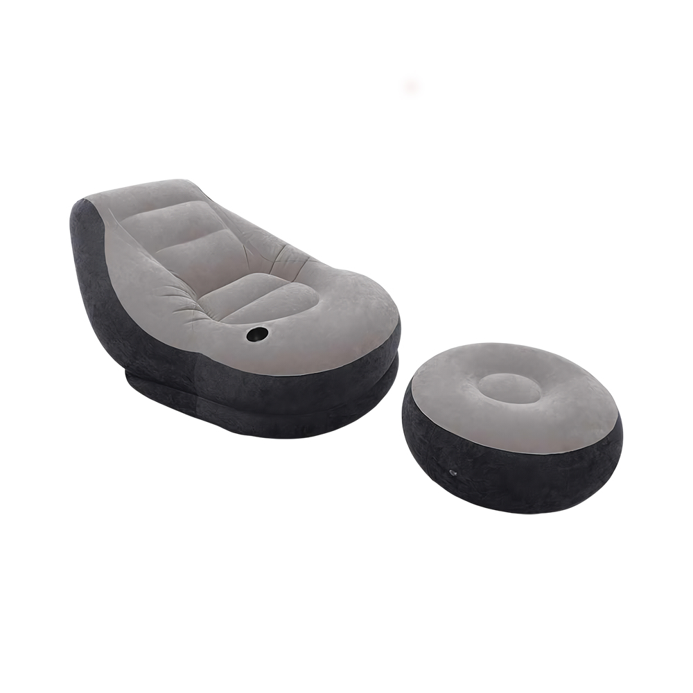 Sofá Inflável Intex Ultra Lounge com Pufe 68564NP