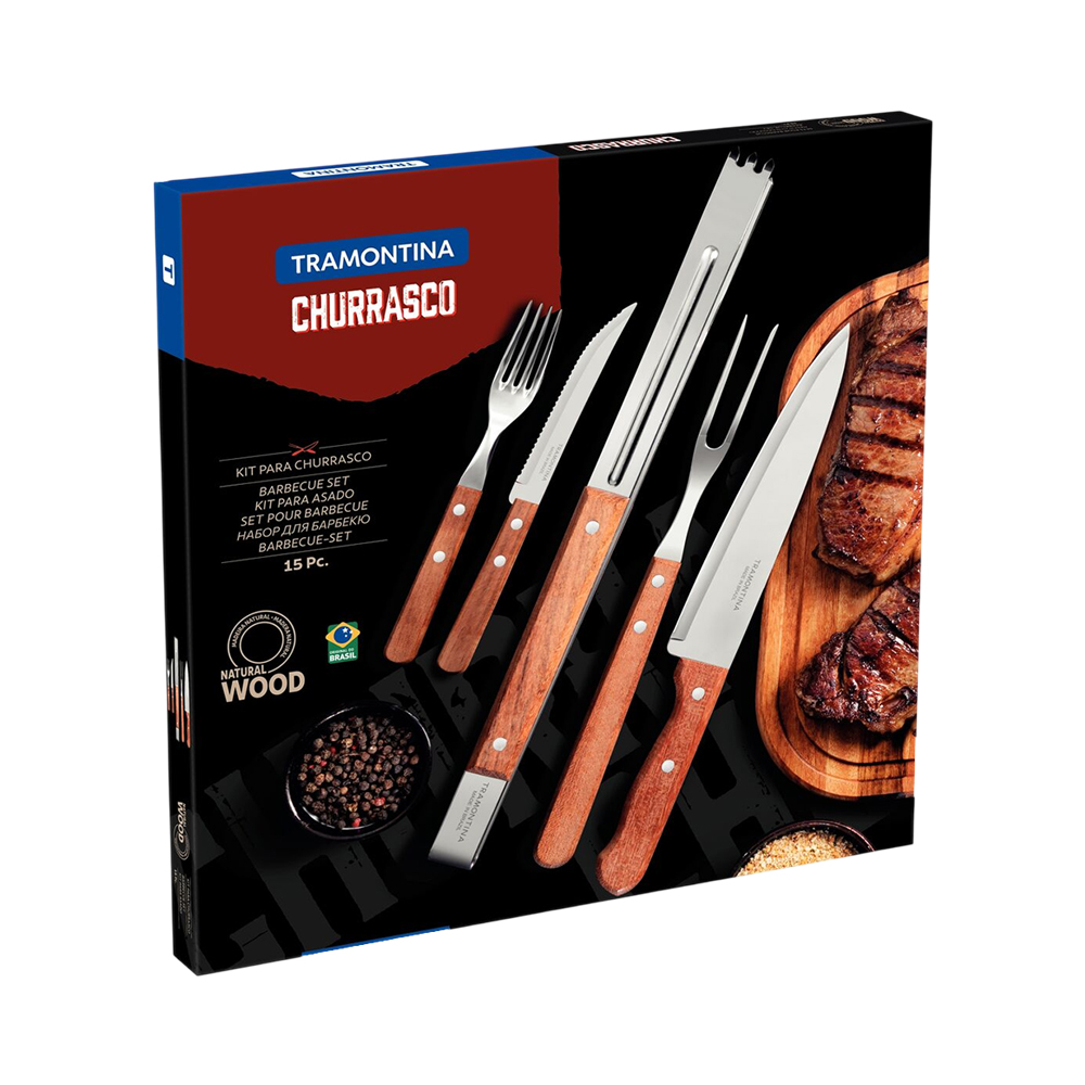 Kit para Asado Tramontina 22399/028 15 Piezas