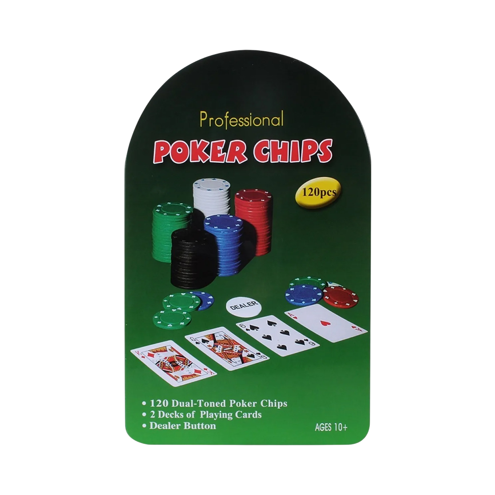 Set de Pôquer PKL-9824 120 Peças