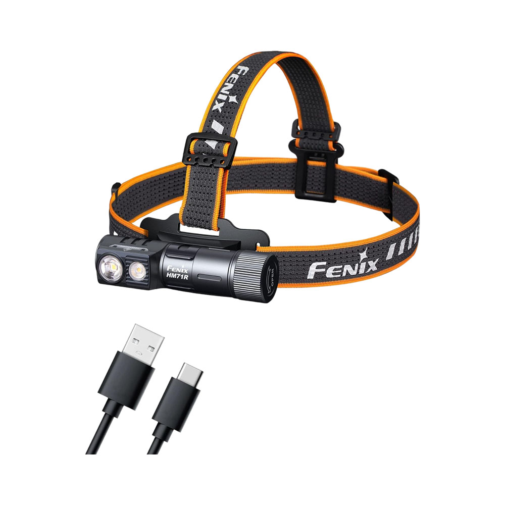 Farol Recarregável Fenix HM71R 2700 Lúmens