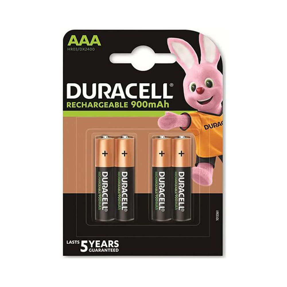 Pilhas Recarregáveis Duracell Aaa X4