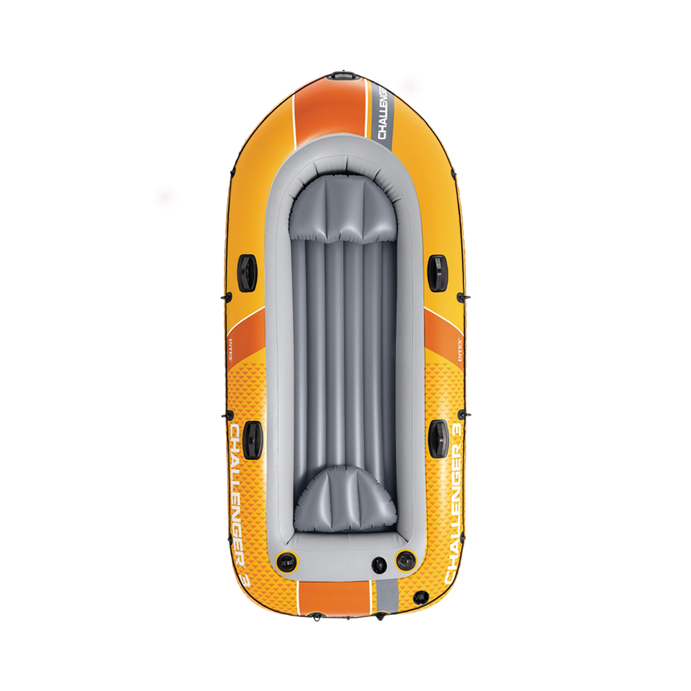 Bote Inflável Intex 66313 Challenger 3P Laranja