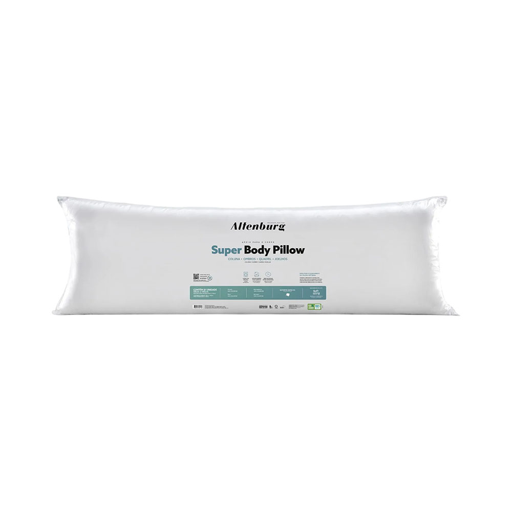 Travesseiro Corporal Altenburg Super Body 50 X 145 CM